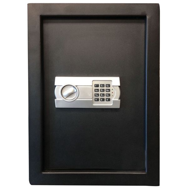 Sportsman WALLSAFE Wall Safe with Electronic Lock - Black
