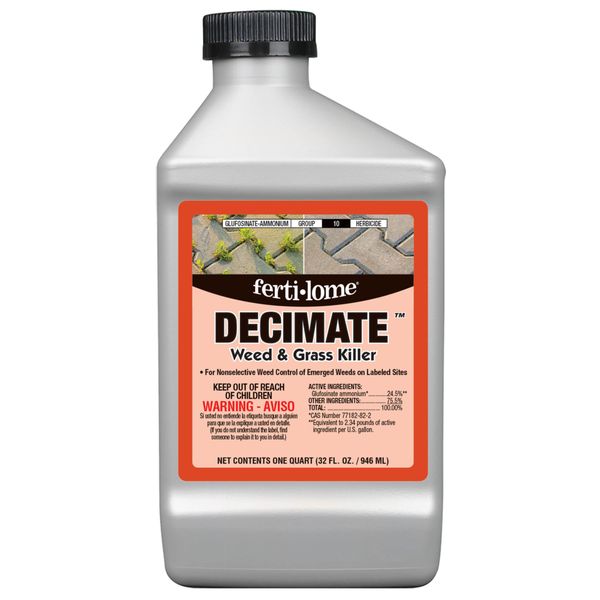 Fertilome (11262) DECIMATE Weed & Grass Killer (32 oz)
