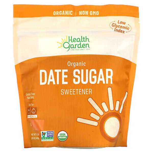 Organic Date Sugar Sweetener, 16 oz (453 g)