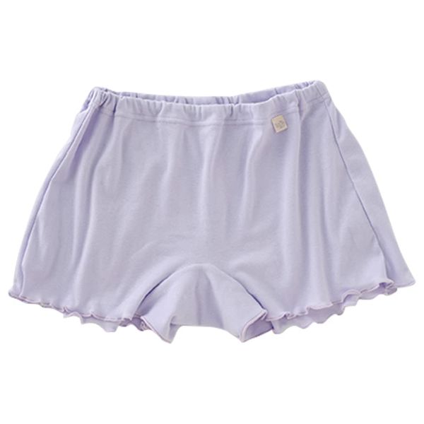 Chuckle Baby TC420 Trunks, Women's, Shorts, Underwear, One-Piece Length, Non-Tightening, Cotton, Lavender (single)