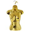 Half Hanging Female Mannequin Torso Body Form Display Bust (GOLD)