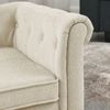 Modern Rectangle Dog Bed for Medium Large Dogs Dog Sofa Beds Pet Couch Bed Beige