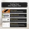Decor Grates SPH414-RB Floor Register, 4x14, Rubbed Bronze Finish