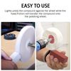 15" Buffing Wheel Rake for Compound Cleaning & 3 Polishing Compound Set (4PCS)