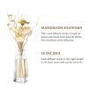 Reed Diffuser Sticks, Reed Diffuser Sticks Flowers, Reed Diffuser Set for Bathroom, Reed Diffuser for Home, Bedroom Decor, Office,12Pcs, Natural Flower