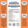 Probiotic 65 Billion - Probiotics with Prebiotic for Women & Men - Lactobacillus Acidophilus Digestive Health Capsules - Targeted Release Technology - Shelf Stable Supplement Non-GMO Dairy Free-30ct