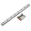 Walfront 1pcs LML12B Miniature Linear Rail 12mm Width + Slide Block (200mm)