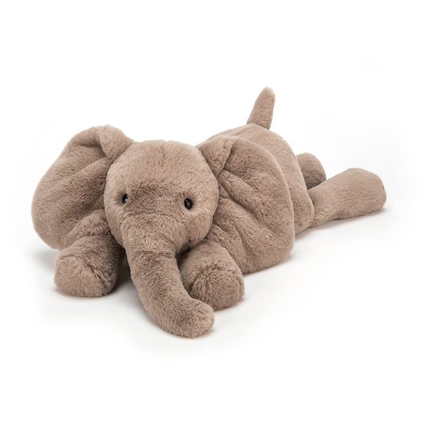 Jellycat Smudge Elephant Stuffed Animal, Medium, 13 inches