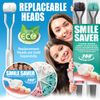 SMILE SAVER 360° / 3-Sided Toothbrush + Toothpaste Tablets + Flavored Toothpicks