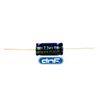 2.2 MFD Axial Electrolytic Non-Polar Capacitor 100 VOLT - FREE SAME DAY SHIPPING