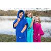 booicore Kids Changing Towel/Robe PINK Age 4-7
