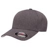 Flexfit Men's Heatherlight Cap, Melange Dark Grey, S-M
