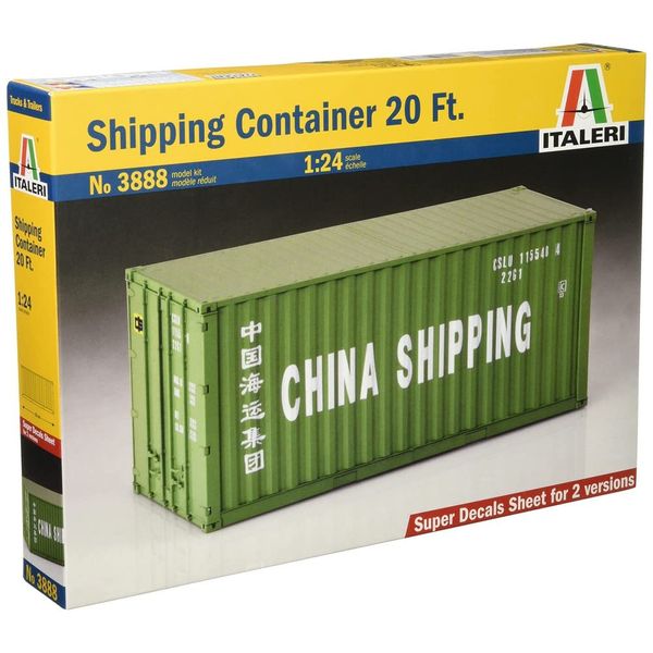 Italeri 20' Container,Grey