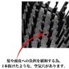 Kyogoku Hair Quality Improvement Hair Paddle Brush, Luxury Massage Brush, Scalp Care, Comb, Anti-Static, Smooth, Quick Drying