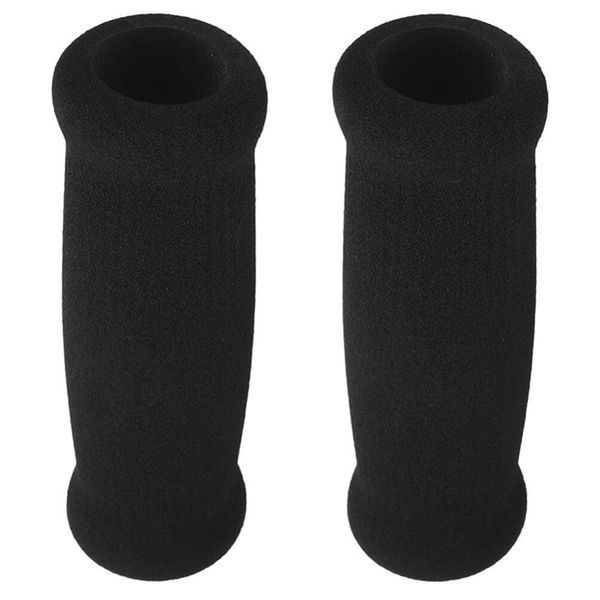 Beavorty 2Pcs Walking Cane Grip Replacement Elderly Disabled Patient Foam Handle Grips Pad Walking Stick Sponge Grips Protector for Cane Bicycle Handlebar