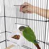 64-Inch Play Open Top Medium Small Bird Cage with Detachable Rolling Stand for P