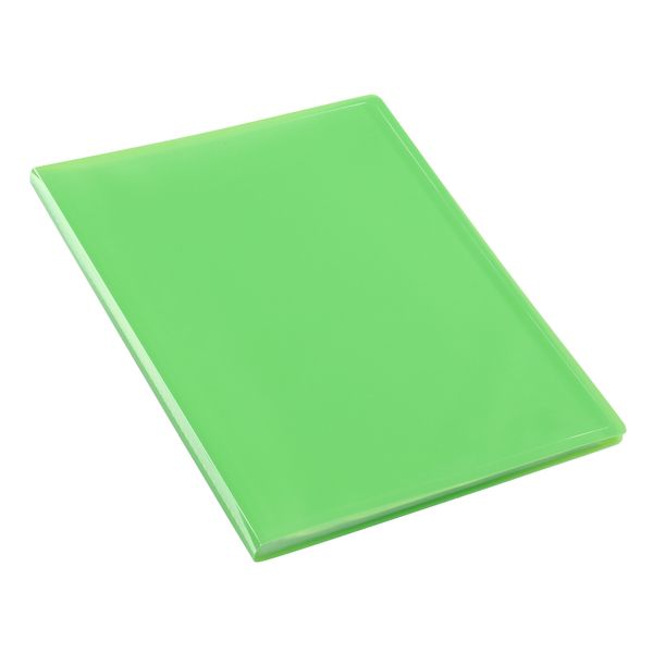 Viquel - Document Protector 80 Views (40 Pockets) - A4 Size Binding - Made in France - Translucent Green