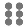 Power Magnet Set 6 Stück Magnetset stark rund