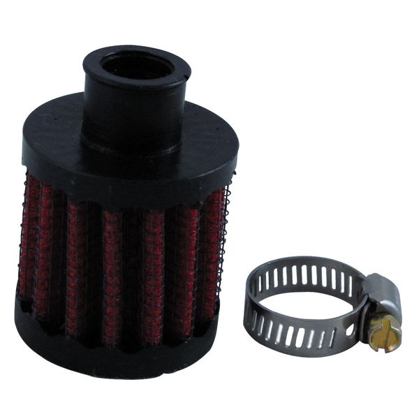 Uni Filter UP-103 1/2" Clamp-On Breather , Black