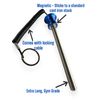 BLUE ALUMINUM WEIGHT STACK PIN Universal Replacement Heavy Gym Duty Rod Insert