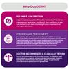 ConvaTec DuoDERM Control Gel Formula 6"x6" Hydrocolloid Sterile Adhesive Dressing for Partial and Full-Thickness Wounds, Medical Grade, Latex-Free, Waterproof, Square, Beige, 5ct Box