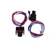 2PCS Injection Pressure Regulator & sensor Connectors For Navistar DT466E DT466