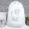 'Cute Goat Kid' Laundry/Washing/Storage Bag (LB00037234)