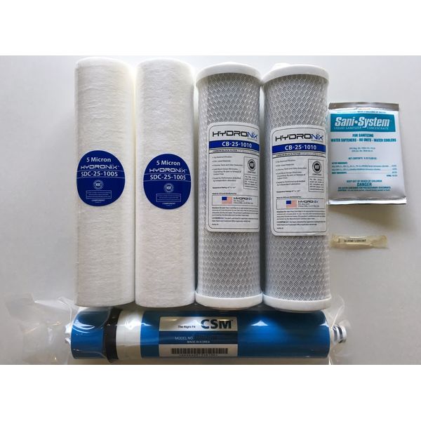 HYDRO-LOGIC STEALTH SMALL BOY 200 COMPLETE FILTER PACK - 100GPD MEMBRANE