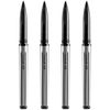 uni-ball AIR - 0.7mm Medium Rollerball - 4 Pack - Black - UBA-188-L