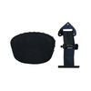 Fully Adjustable Driver's Backrest for 99+ Yamaha Royal Star Venture - Studded Contoured