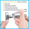 7Pc Cuticle Nipper Pusher Ingrown Toe Nail Lifter Clipper Pedicure Care Tools