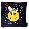 Peanuts Nostalgica Cushion Cover Nap Black SNAP3485N