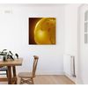 Abstract Relief in a Globe – Gold Tones