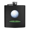 6oz (170ml) 'Golf Ball' Pocket Hip Flask (HP00029292)