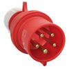 AS – Schwabe 60422 Power Plug CEE plug, 32 A, 5-pin, 6H, 400 V