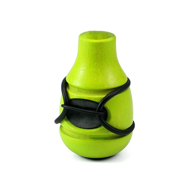 Vase für Fahrradlenker "Frieda" gelb/grün/signalfarben