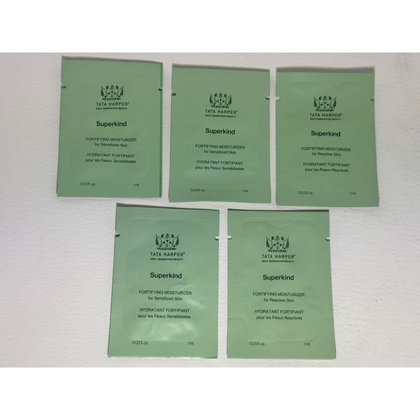 Tata Harper Superkind Fortifying Moisturizer 1 ML EACH X 5 Packs (SAMPLE SIZE)