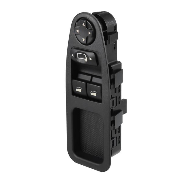 X AUTOHAUX Window Control Switch Compatible for Citroen Dispatch, Driver Side