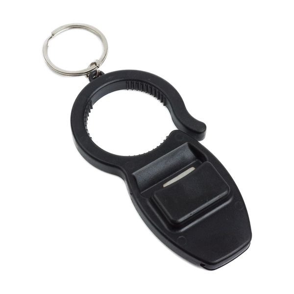 prendre PR-OPENER3IN1-BK 3 in 1 Opener, Plastic Bottle, Can, Bottle, Cap, Pull Tab, Lid, Crown, Bottle Opener, Open, Compact, Keychain, Portable, Black