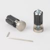 Visby End Match Stainless Steel Finish 20 mm Diameter