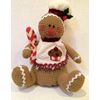 GINGERBREAD BOY GIRL Plush CUPCAKE CANDY CANE  PEPPERMINT CHRISTMAS CANDY THEME