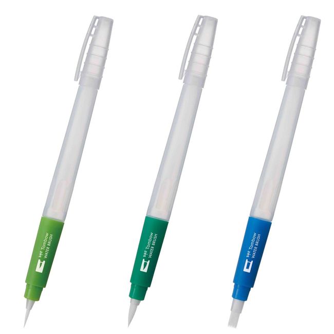 Tombow GPD-351 Water Brush, Set of 3