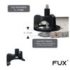 FUX Tile Levelling System 3mm, 200 Pieces Threaded tabs Joint Width 3mm, Tile Leveling System, Tile spacers, self Levelling Tools, tiling Tools, Carpenter Tools, Tile Clips (200 tabs 3mm)