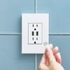 ARTRUSB153W4 - LEGRAND DUAL USB PLUS-SIZE OUTLET - WHITE FINISH