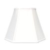 Royal Designs "Hexagon Basic Lamp Shade, White, 9"" x 18"" x 13""" (BS-733-18WH)