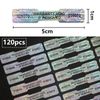 Bone Shape Security Seal Remains Serial Number Label Tape (120 Sheets) (Beehive)