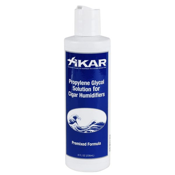 Xikar Cigar Humidor Solution for Humidification, Pre-Mixed, Keeps Humidors at 70% Relative Humidity, 8 Fl Oz. (Pack of 1)