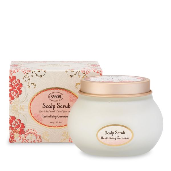 SABON Geranium Head Scrub, Reprenizing, 10.6 oz (300 g)