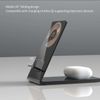 Wireless Charging Station Compact Sleek and Modern Design with 15 Watts Fast Cha