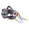 Pair Green Red Dashboard Panel Warning Light Set Replacement for Fordson Super Dexta Tractor